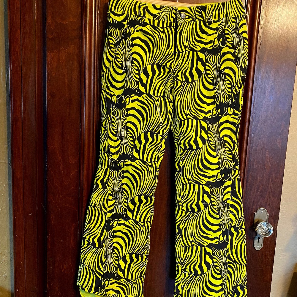 Burton snow ski pant DryRide Guard zebra
